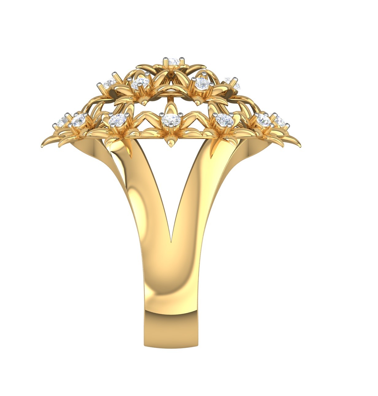 3D Ring Bouquet model