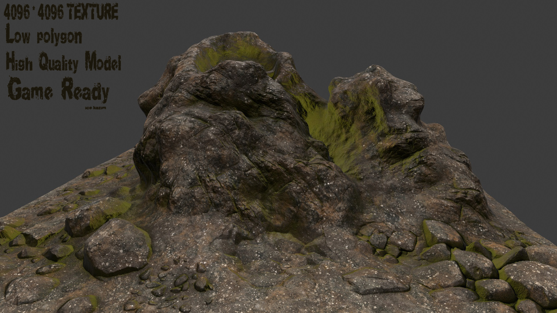 3D rock