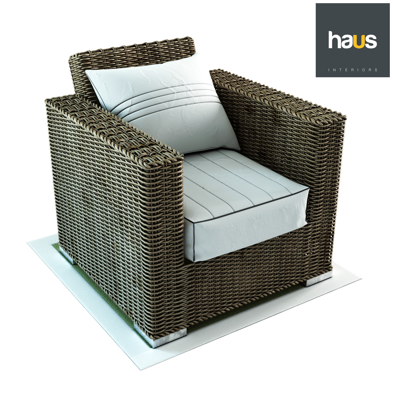 Woven Armchair Haus Interior
