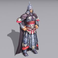 Medieval Chinese General 3d model