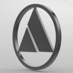 Autobianchi logo 3D Model