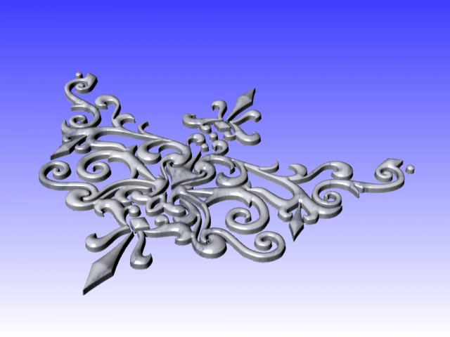 3d relief 7 3D Model