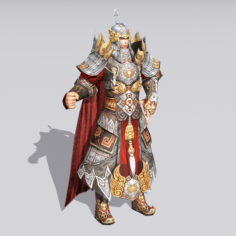 Ancient Chinese Warlord 3d model