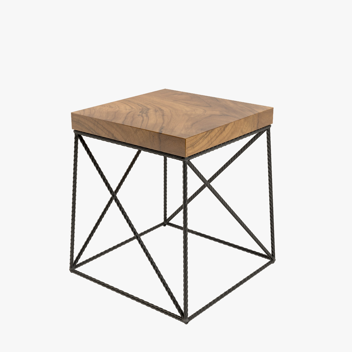 3D model iron chair