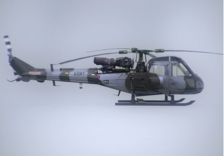 Westland scout 3D model