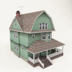 American House 3D Model