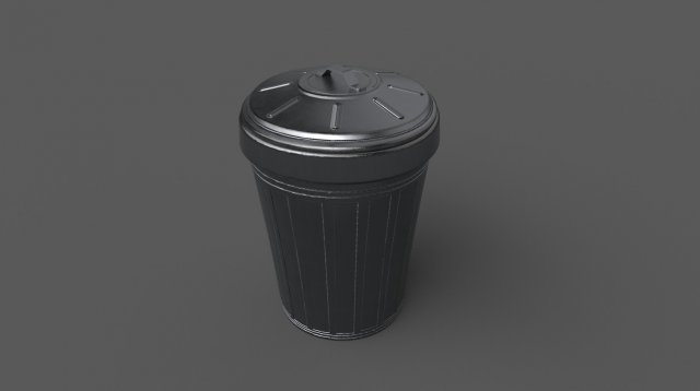 Trash Can new 3D Model