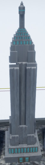 Empire State building 3D model