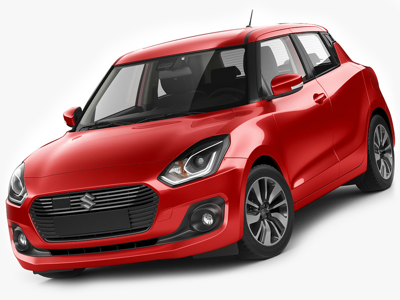 Suzuki Swift 2018 3D Model