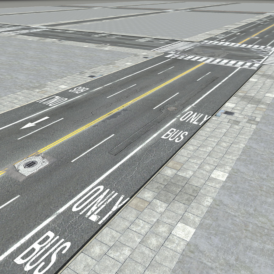 3D New York City Streets