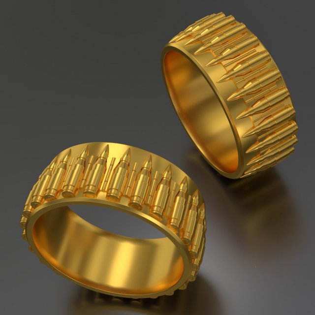 Ring-bullet 3D Model