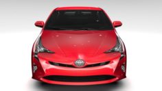 Toyota Prius Flying 2017 3D Model
