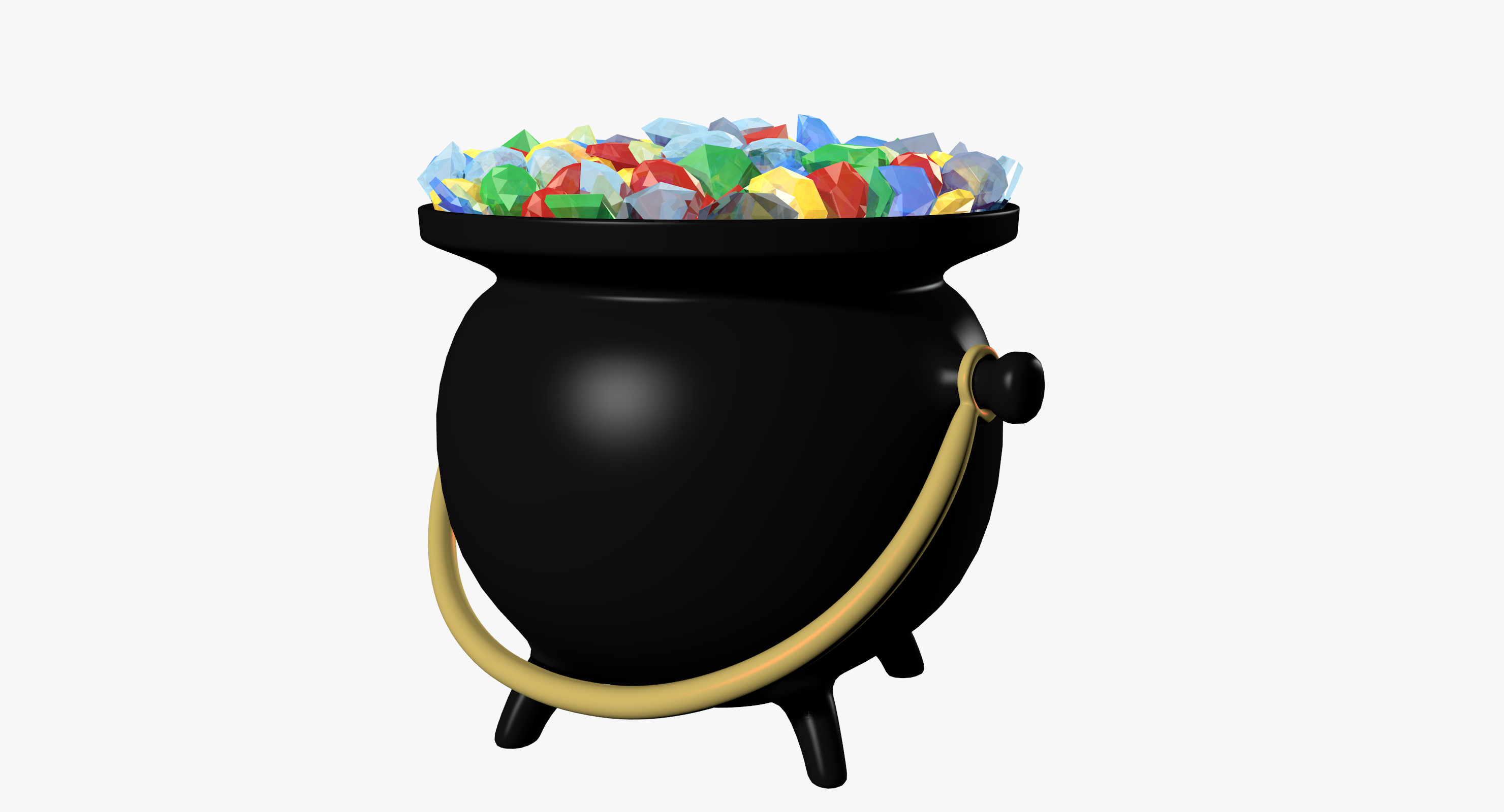 Pot of gems