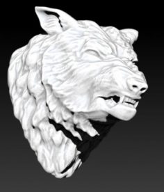 Wild dog wolf 3D Model