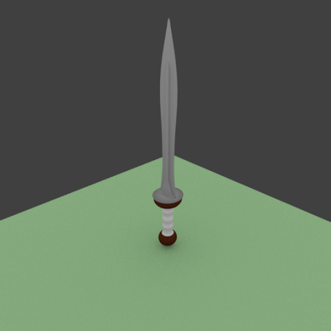 Roman sword 3D Model