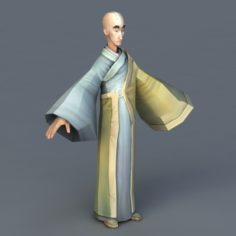 Buddhist Monk 3d model