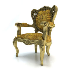 Classical carved chair