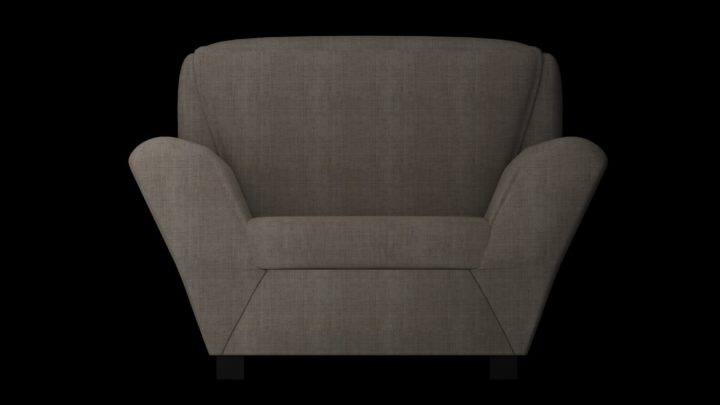 Armchair (brown)