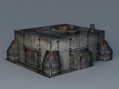 Sci-Fi Graving Dock 3d model