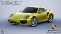 Porsche 911 Turbo S 2017 Real Time 3D Model