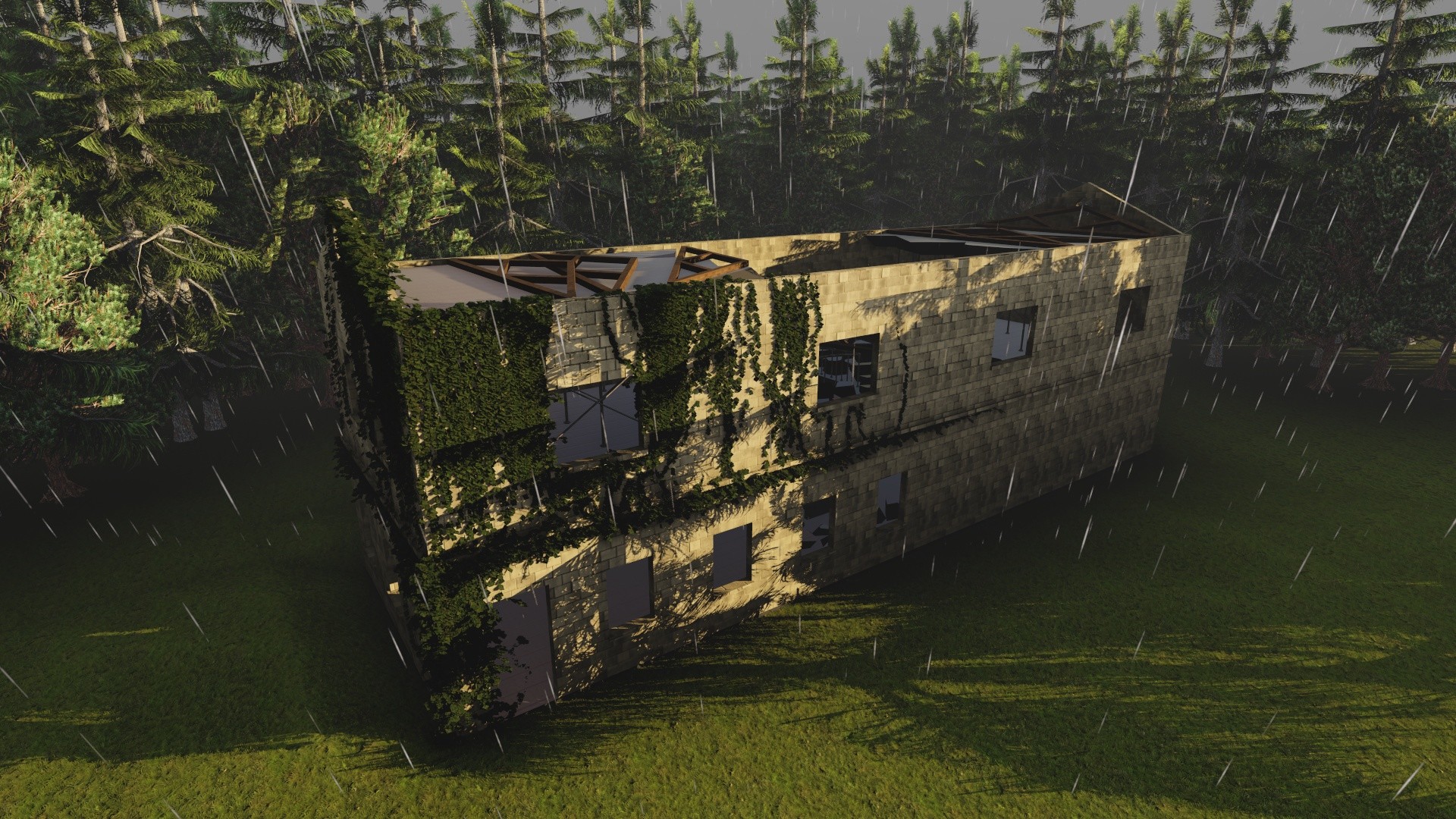 Damaged Building