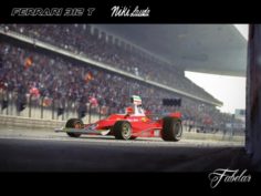Ferrati 312T Niki Lauda 3D Model