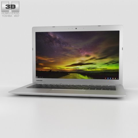 Toshiba Chromebook 2 3D Model