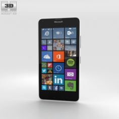 Microsoft Lumia 640 LTE White 3D Model