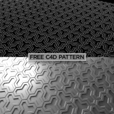 Hexa Pattern Free 3D model