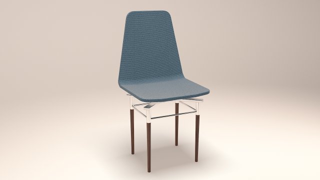 Chair-chamomile 3D Model