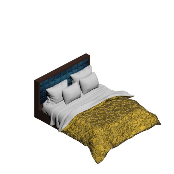 bed super 3D model