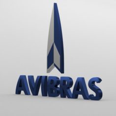 Avibras logo 3D Model