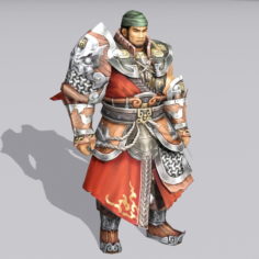 Ancient China Warrior 3d model