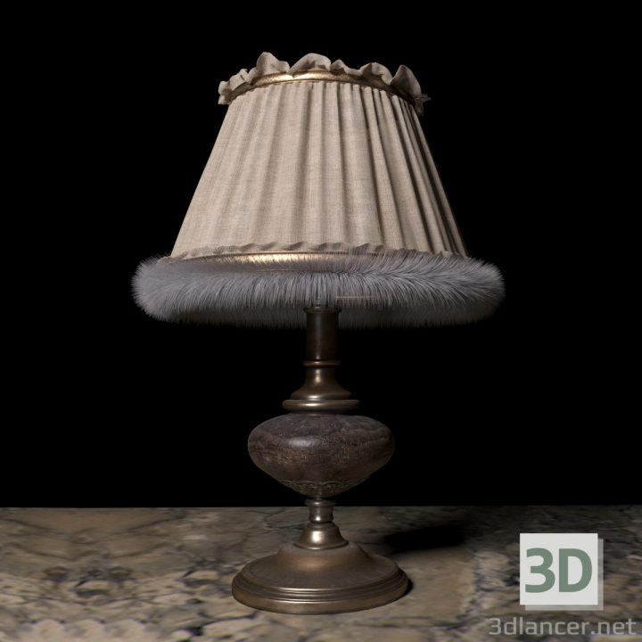 3D-Model 
            Table lamp