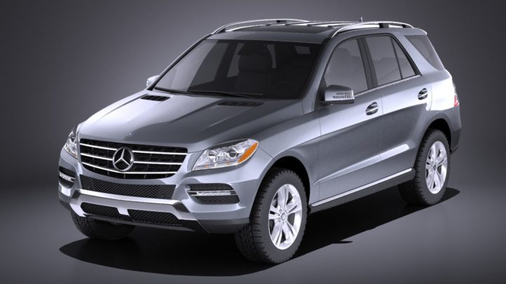 Mercedes-Benz M-class 2013 VRAY