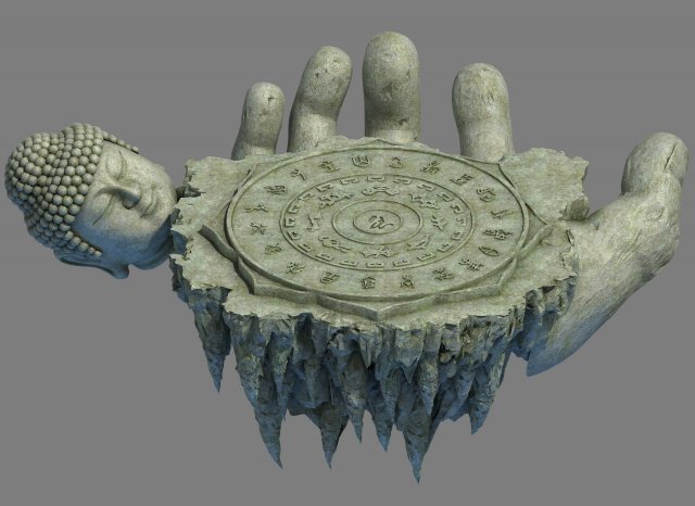 Zen – altar 3D Model