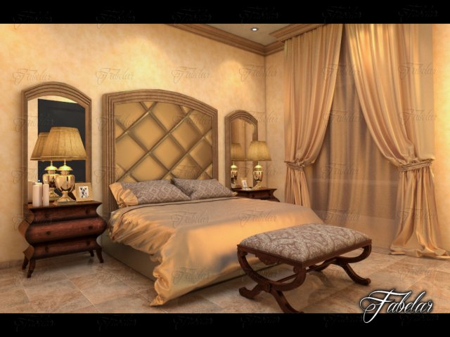 Bedroom 83 3D Model