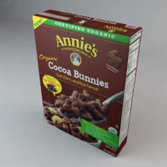 3D model Annie’s Cocoa Bunnies Cereal