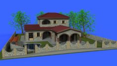 3D House 2 model
