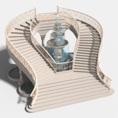 Staircase 03 3D model