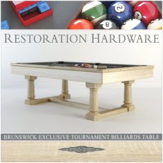 RH Brunswick billiards table