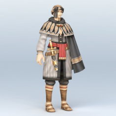 Ancient Persian Warrior 3d model