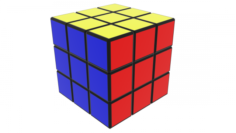 Rubiks Cube Free 3D Model