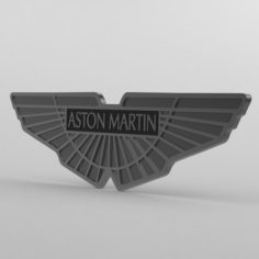 Aston martin logo 3D Model