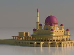 Masjid Putrajaya 3D Model