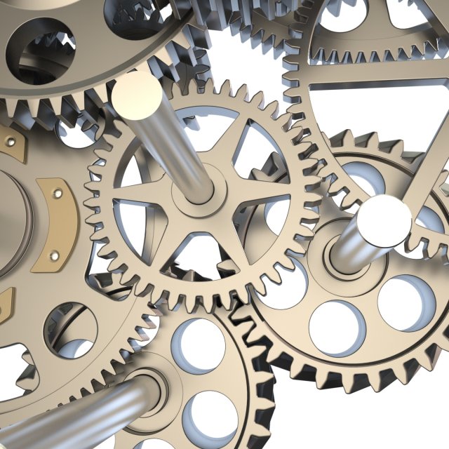 Gear mechanism 3D Model