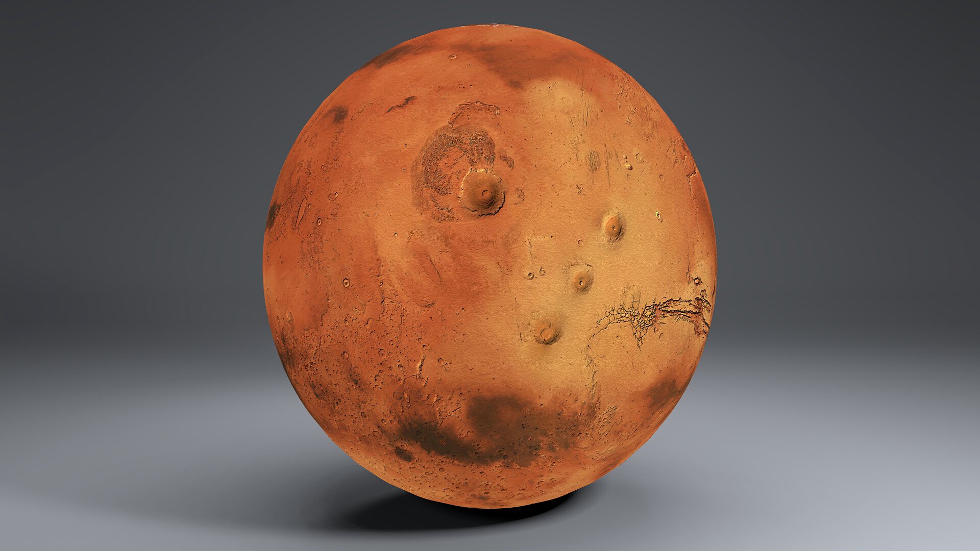 Mars 8k Globe
