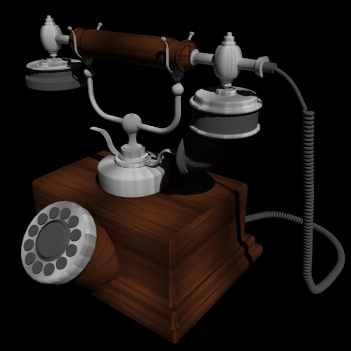 Old Phone 3D model