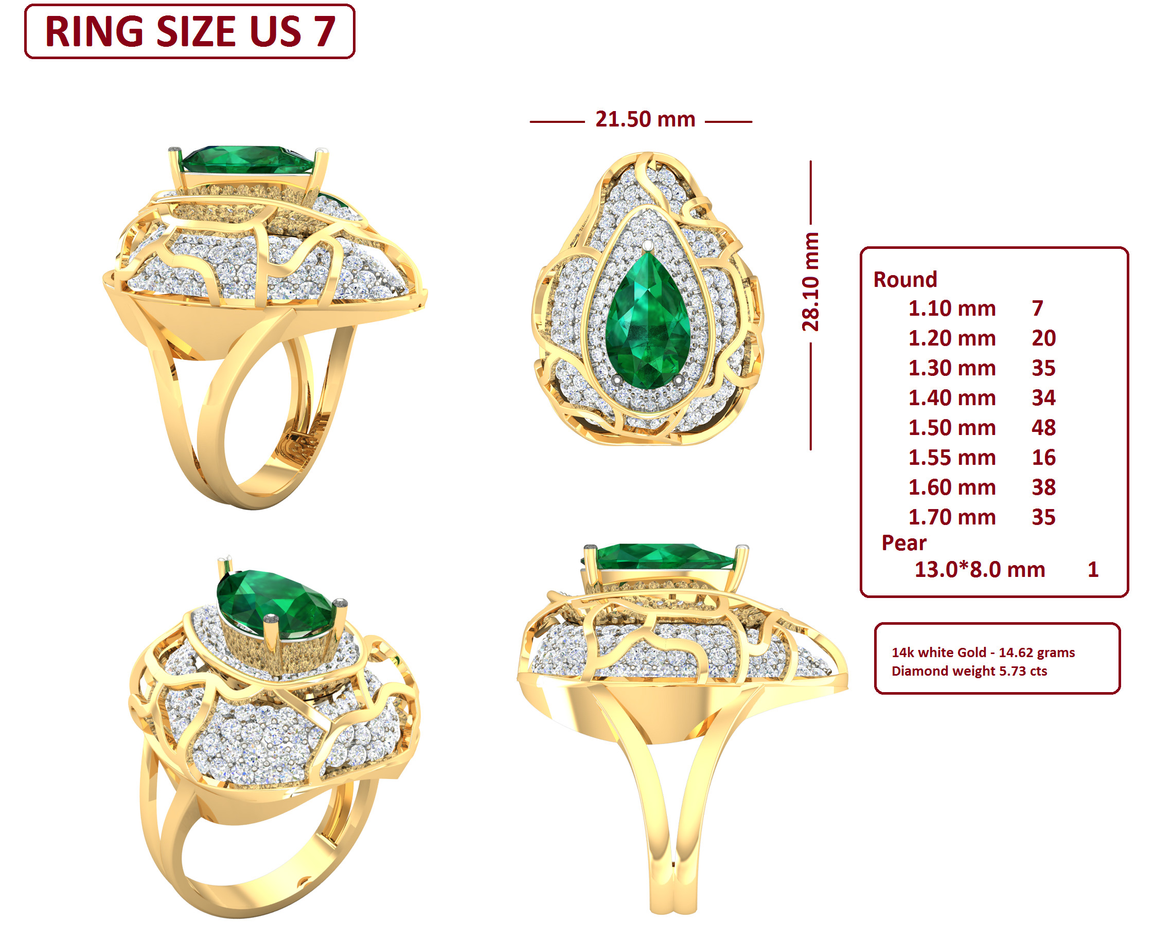 ring 4095 3D