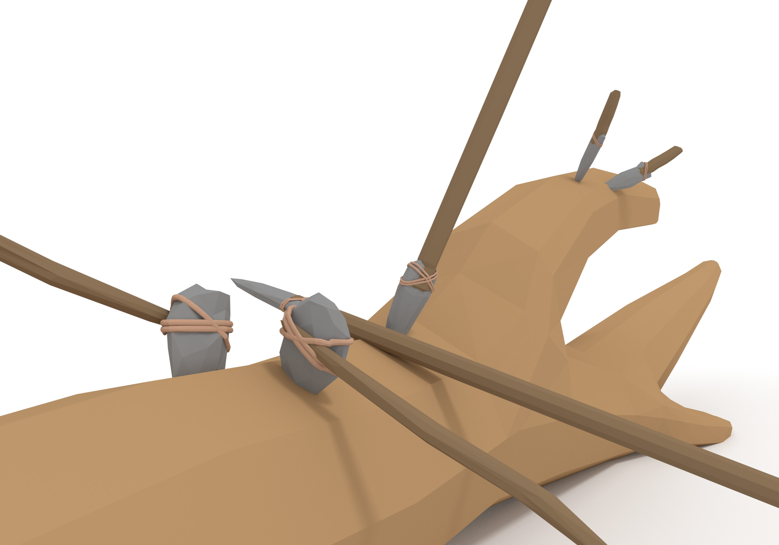 LowPoly StoneTools